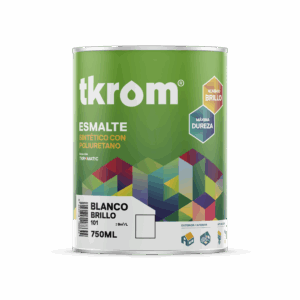 TKROM ESMALTE BLANCO 101 BRILLO