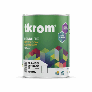 TKROM ESMALTE BLANCO 129 SATINADO