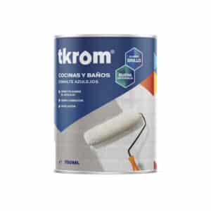 ESMALTE AZULEJOS BLANCO SATINADO TKROM