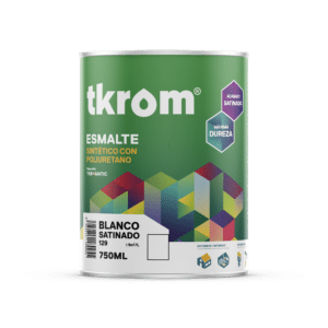 TKROM ESMALTE BLANCO 129 SATINADO